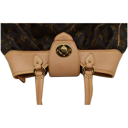 LOUIS VUITTON Boetie PM Monogram Canvas Shoulder Bag Brown