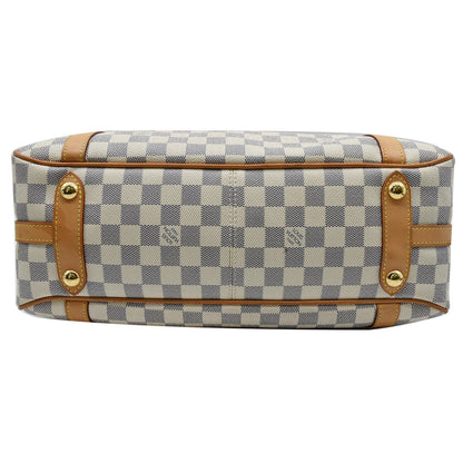 LOUIS VUITTON Stresa PM Damier Azur Shoulder Bag White