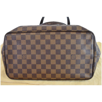 LOUIS VUITTON Westminster GM Damier Ebene Tote Shoulder Bag Brown