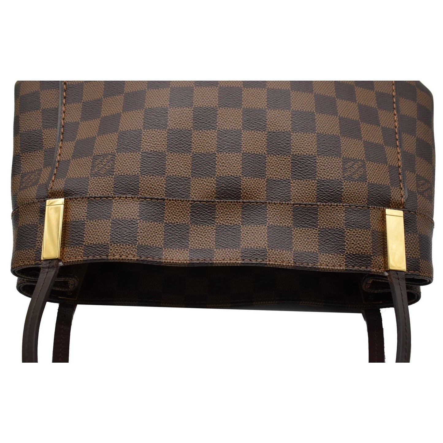LOUIS VUITTON Marylebone PM Damier Ebene Shoulder Bag Brown