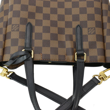 LOUIS VUITTON Belmont MM Damier Ebene Shoulder Bag Brown