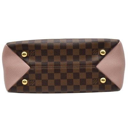 LOUIS VUITTON Brittany Damier Ebene Shoulder Bag Brown