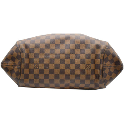 LOUIS VUITTON Sistina GM Damier Ebene Shoulder Bag Brown