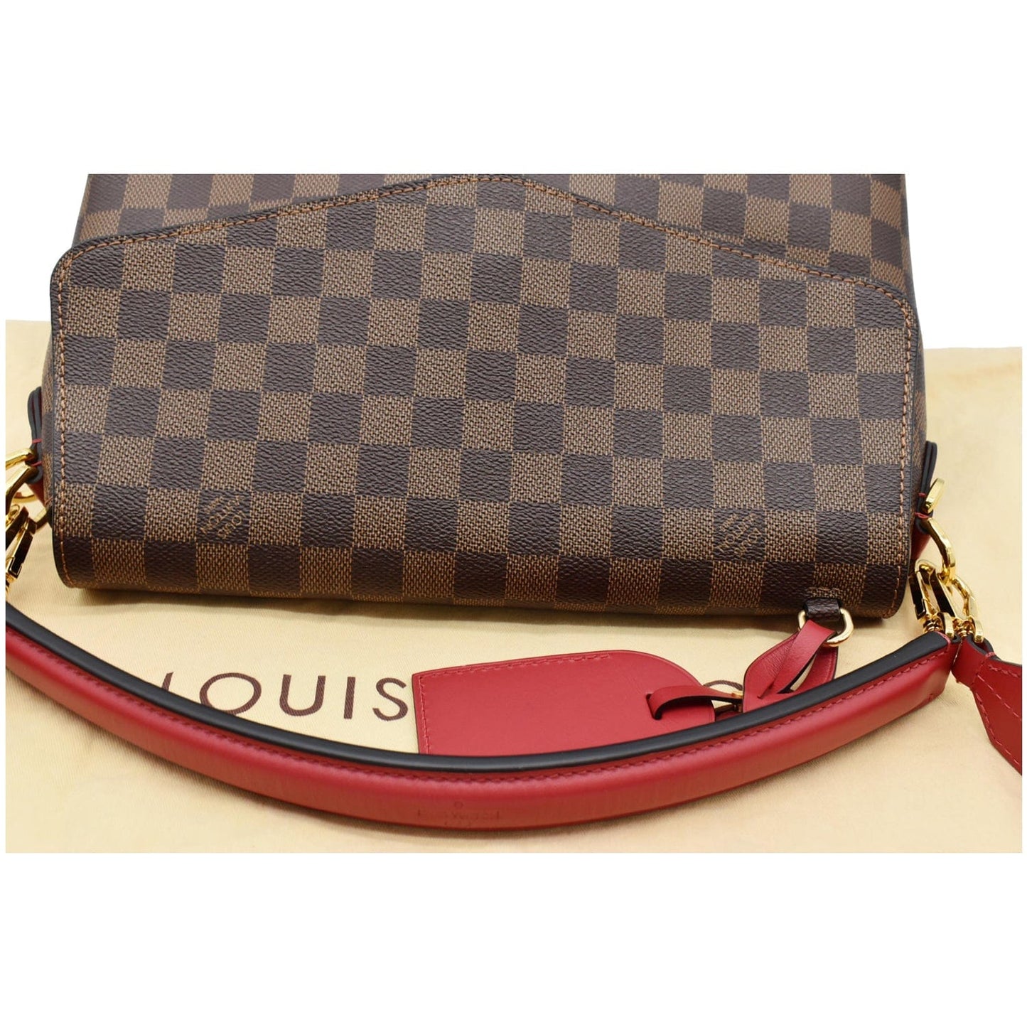 LOUIS VUITTON Beaubourg MM Damier Ebene Shoulder Bag Brown