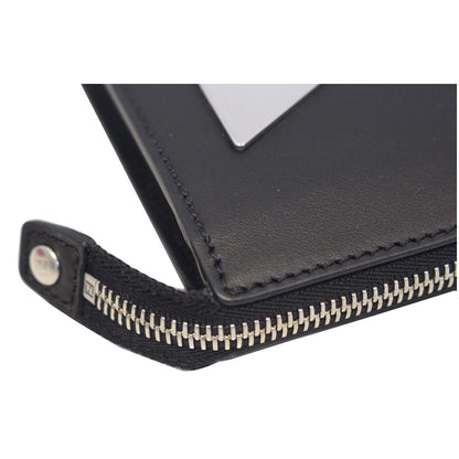FENDI Metal Bag Bugs Slim Clutch Black - Last Call