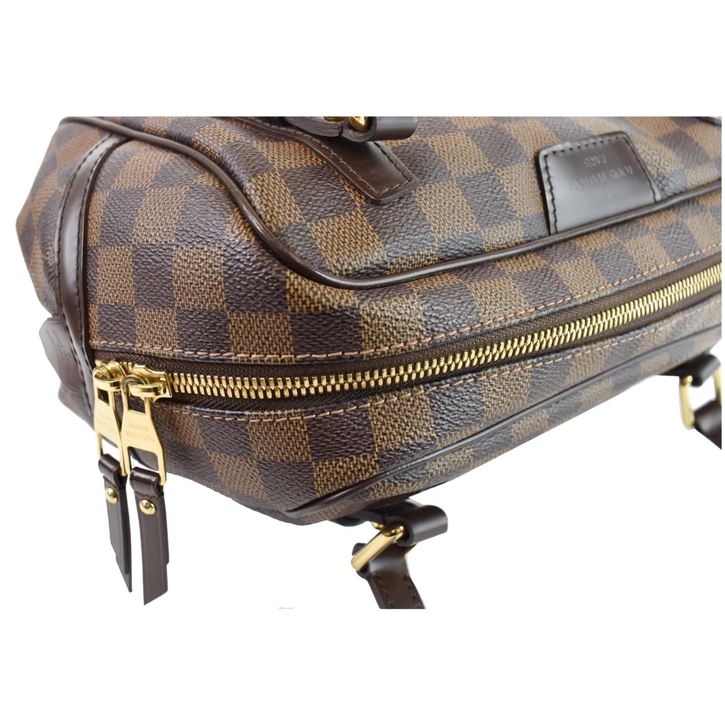 LOUIS VUITTON Rivington PM Damier Ebene Shoulder Bag Brown