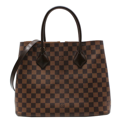 LOUIS VUITTON Kensington Damier Ebene Shoulder Bag Brown
