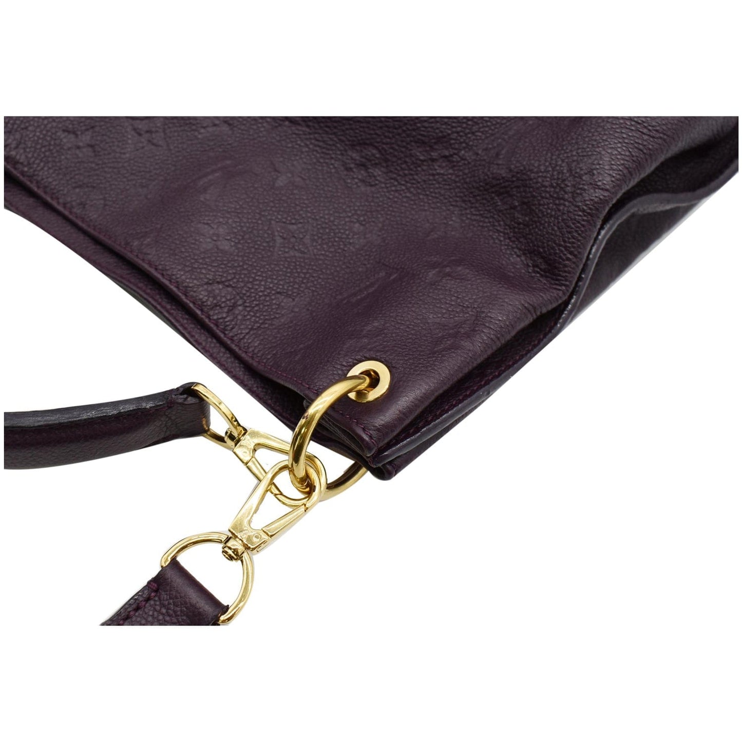 LOUIS VUITTON Metis Hobo Monogram Empreinte Shoulder Bag Plum