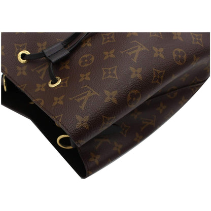 LOUIS VUITTON Neonoe Monogram Canvas Shoulder Bag Brown