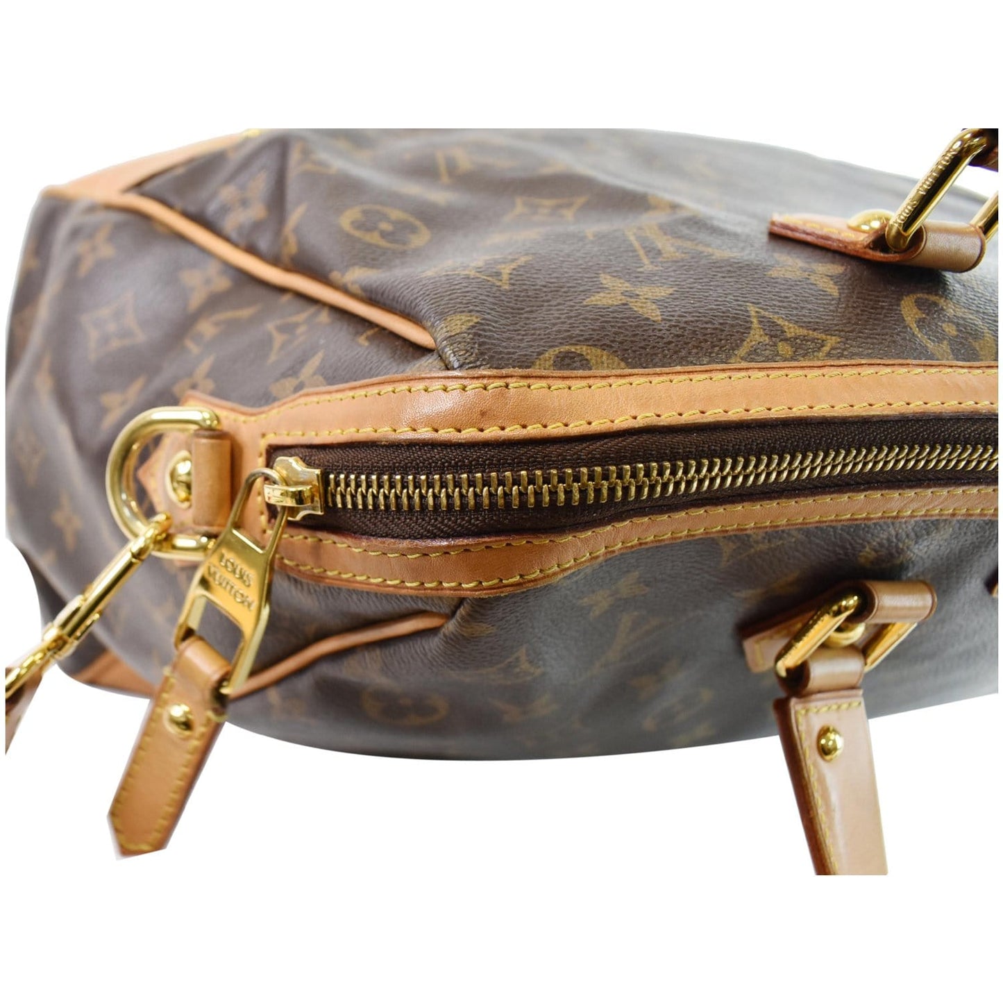 LOUIS VUITTON Retiro GM Monogram Canvas 2Way Shoulder Bag Brown