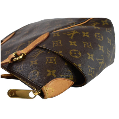 LOUIS VUITTON Totally PM Monogram Canvas Shoulder Bag Brown