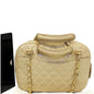 CHANEL Beige Lambskin Leather Camera Shoulder Bag - 15% OFF