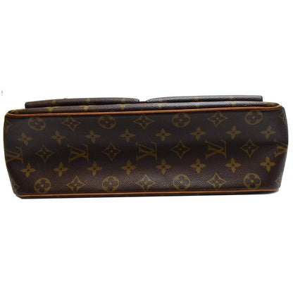 LOUIS VUITTON Viva Cite MM Monogram Canvas Shoulder Bag Brown