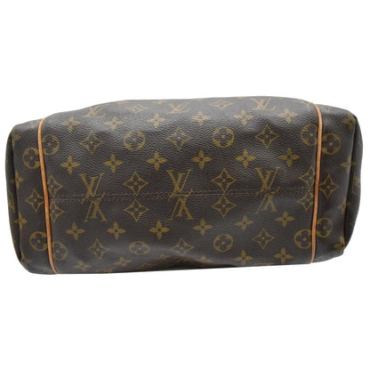 LOUIS VUITTON Totally MM Monogram Canvas Shoulder Bag Brown