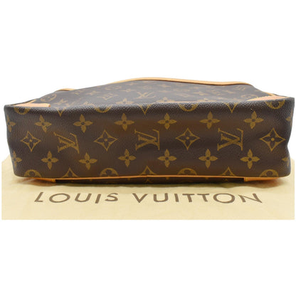 LOUIS VUITTON Trocadero 27 Monogram Canvas Shoulder Bag Brown