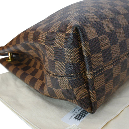 LOUIS VUITTON Graceful PM Damier Ebene Shoulder Bag Brown