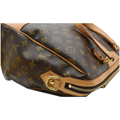LOUIS VUITTON Retiro GM Monogram Canvas Shoulder Bag Brown