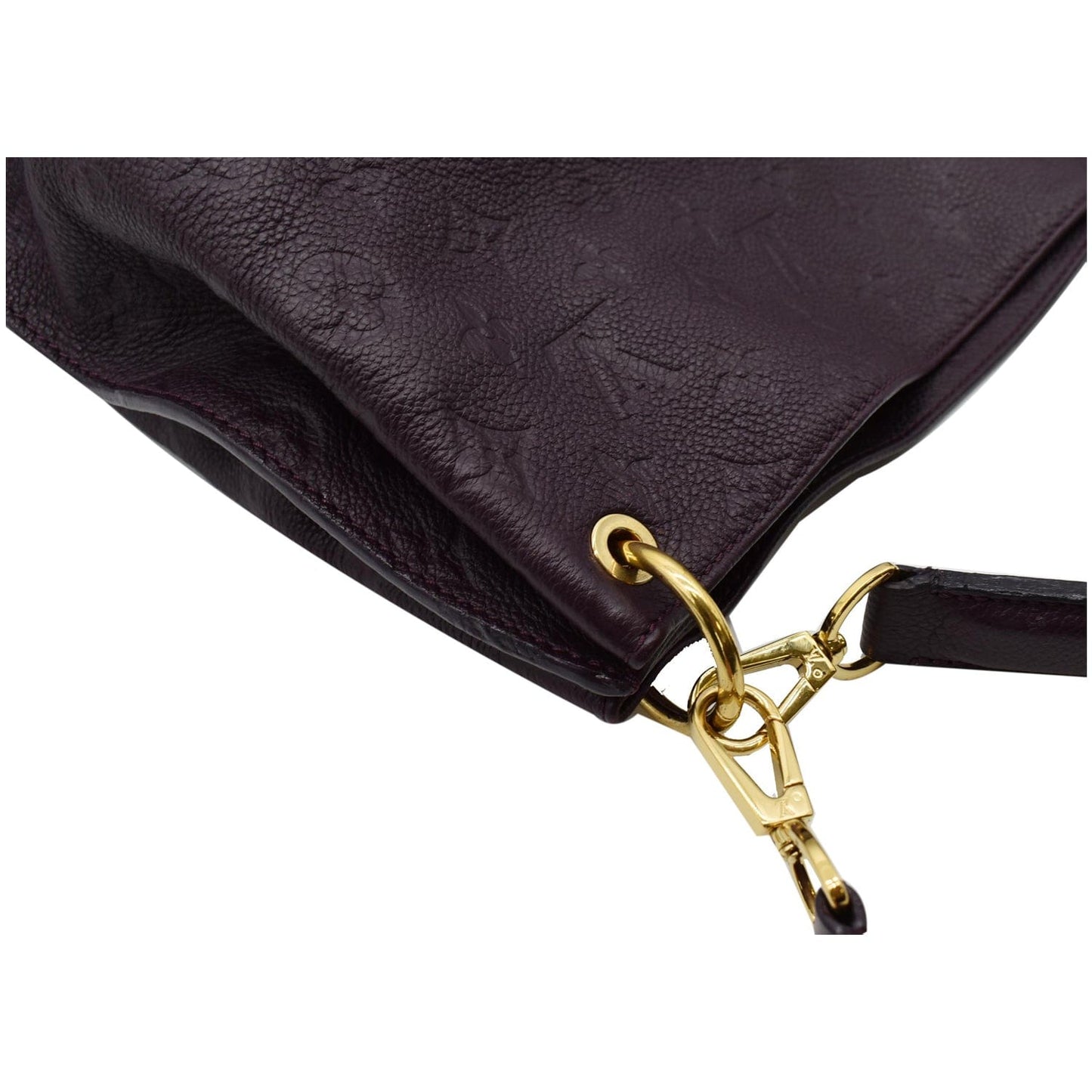 LOUIS VUITTON Metis Hobo Monogram Empreinte Shoulder Bag Plum