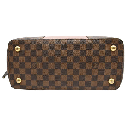 LOUIS VUITTON Jersey Damier Ebene Shoulder Bag Magnolia