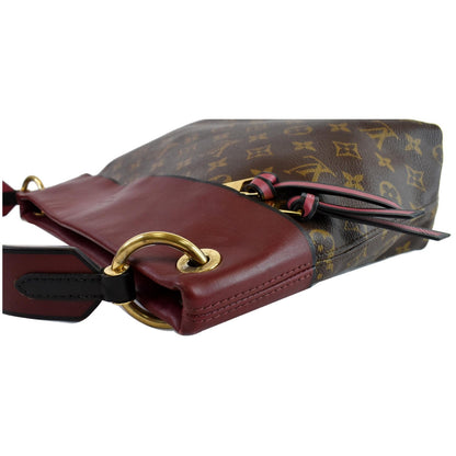 LOUIS VUITTON Tuileries Besace Monogram Canvas Shoulder Bag Rose Bruyere
