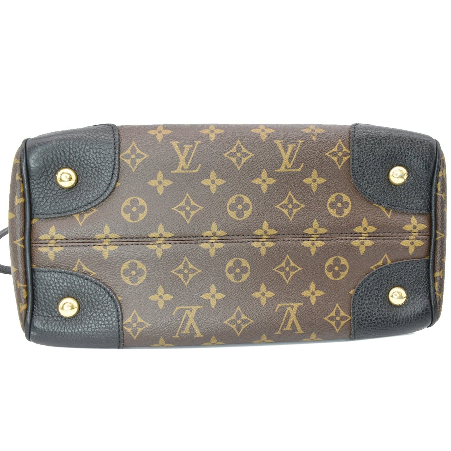 LOUIS VUITTON Retiro NM Monogram Canvas Shoulder Bag Noir