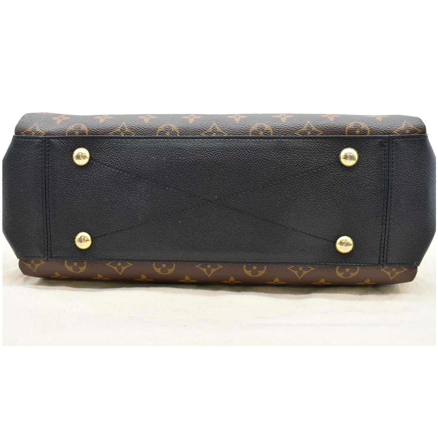 LOUIS VUITTON Surene MM Monogram Canvas Shoulder Bag Black