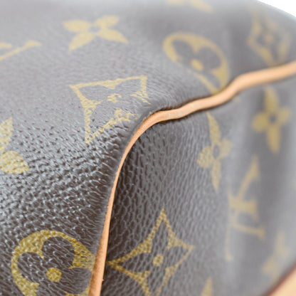 LOUIS VUITTON Speedy 25 Bandouliere Monogram Canvas Shoulder Bag Brown