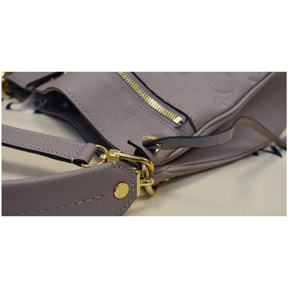 LOUIS VUITTON Spontini Empreinte Leather Shoulder Bag Mastic