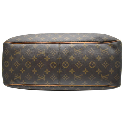 LOUIS VUITTON Delightful MM Monogram Canvas Shoulder Bag Brown