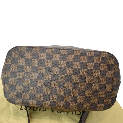 LOUIS VUITTON Siena PM Damier Ebene Shoulder Bag Brown