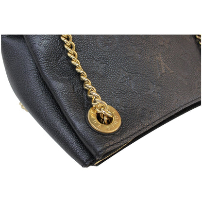 LOUIS VUITTON Surene BB Monogram Empreinte Shoulder Bag Black