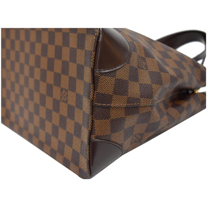 LOUIS VUITTON Hampstead PM Damier Ebene Shoulder Bag Brown