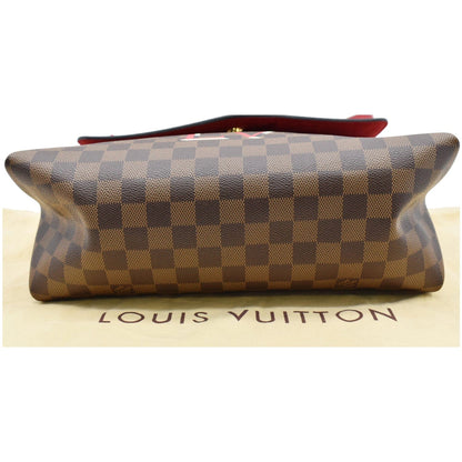 LOUIS VUITTON Beaubourg MM Damier Ebene Shoulder Bag Brown