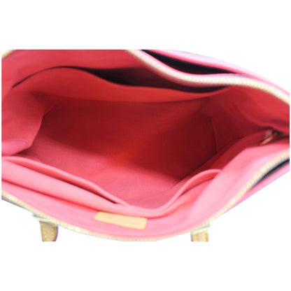 LOUIS VUITTON Pallas Monogram Canvas 2Way Shoulder Bag Pink