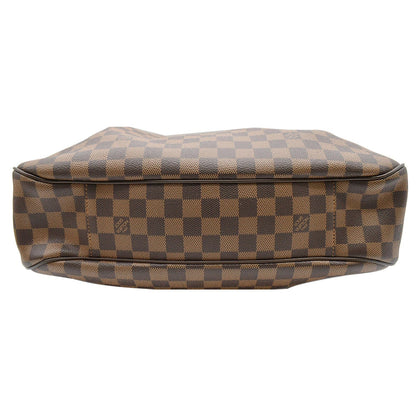 LOUIS VUITTON Evora MM Damier Ebene Shoulder Bag Brown
