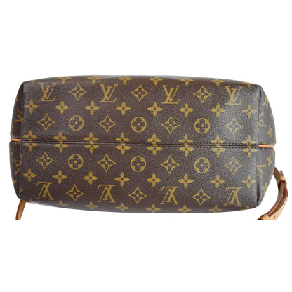 LOUIS VUITTON Turenne GM Monogram Canvas 2 Way Shoulder Bag Brown