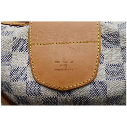 LOUIS VUITTON Stresa PM Damier Azur Shoulder Bag White