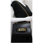 Christian Dior J'Adior Medium Calfskin Leather Flap Shoulder Bag Black