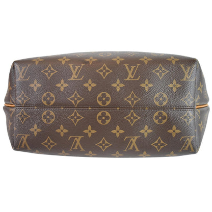 LOUIS VUITTON Turenne MM Monogram Canvas 2 Way Shoulder Bag Brown