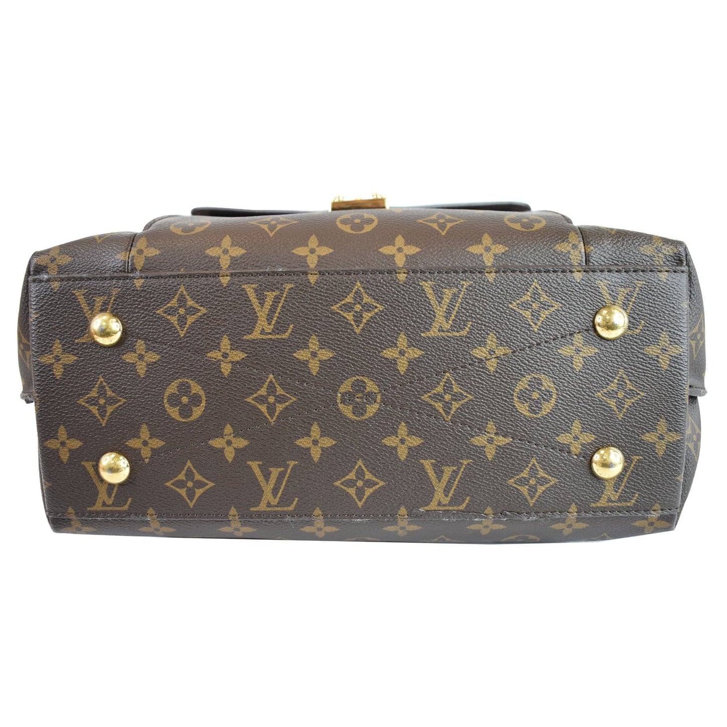 LOUIS VUITTON Metis Hobo Monogram Canvas Shoulder Bag Brown