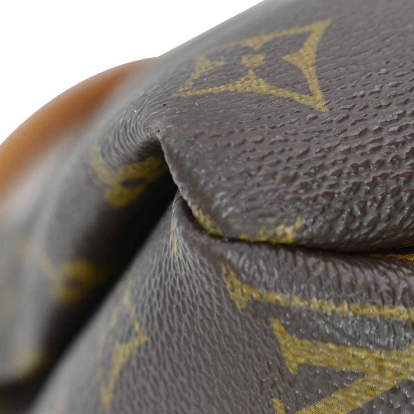 LOUIS VUITTON Artsy MM Monogram Canvas Shoulder Bag Brown