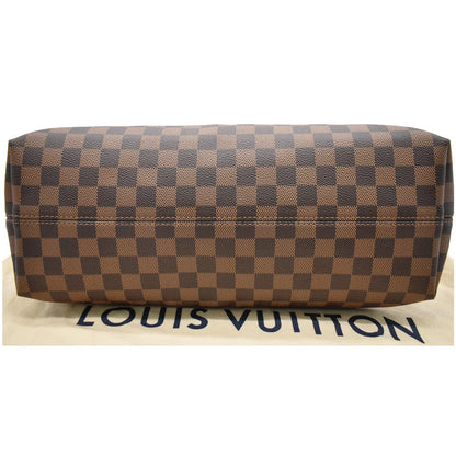 LOUIS VUITTON Graceful MM Damier Ebene Shoulder Bag Brown