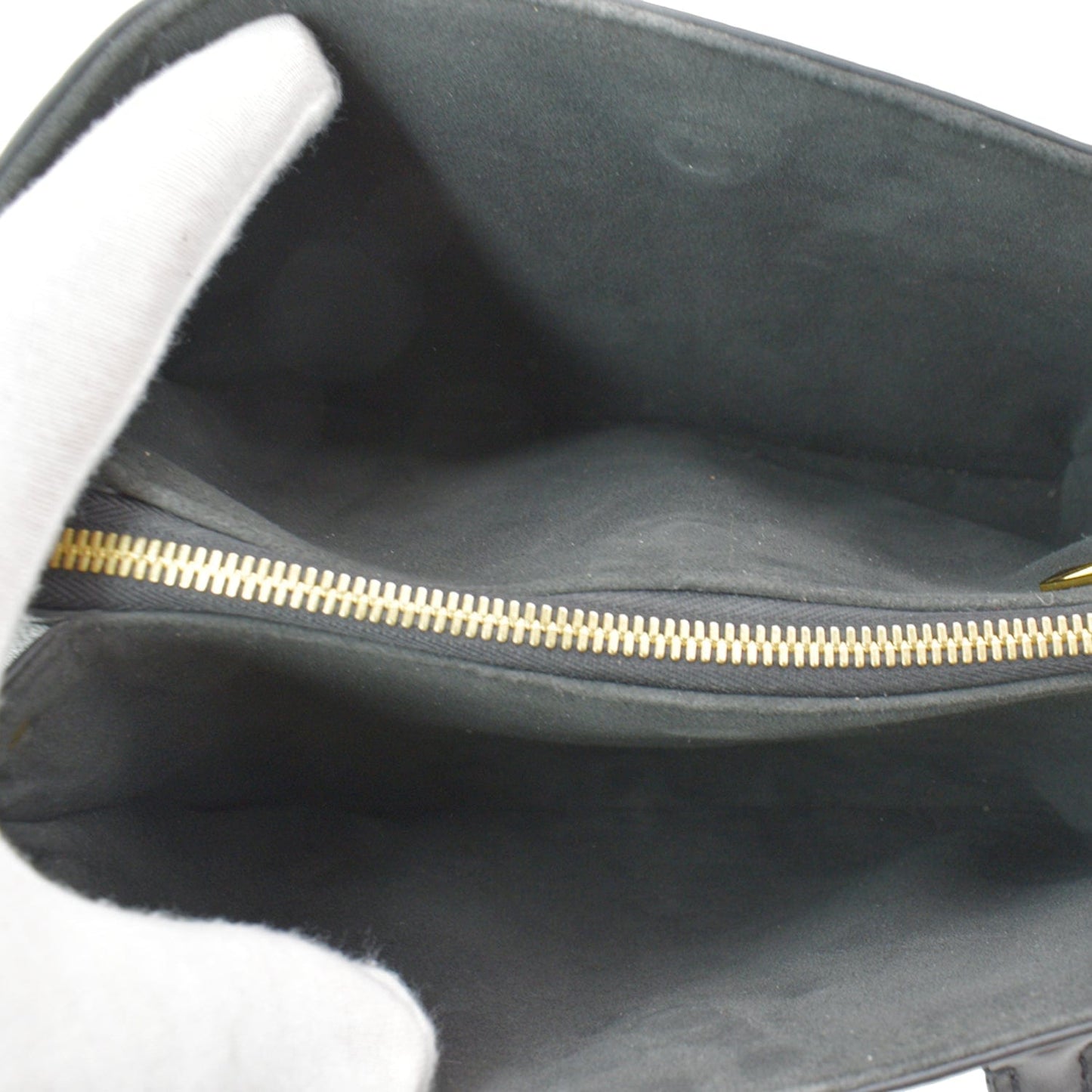 LOUIS VUITTON Soufflot BB Monogram Canvas Shoulder Crossbody Bag Black