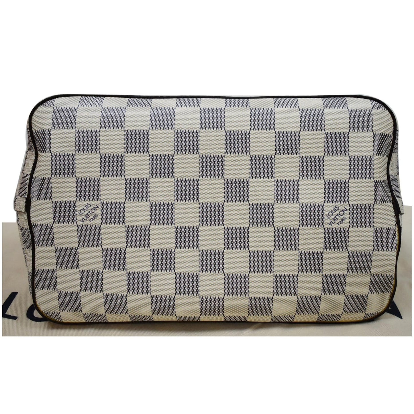 LOUIS VUITTON Neonoe MM Damier Azur Shoulder Bag Pineapple