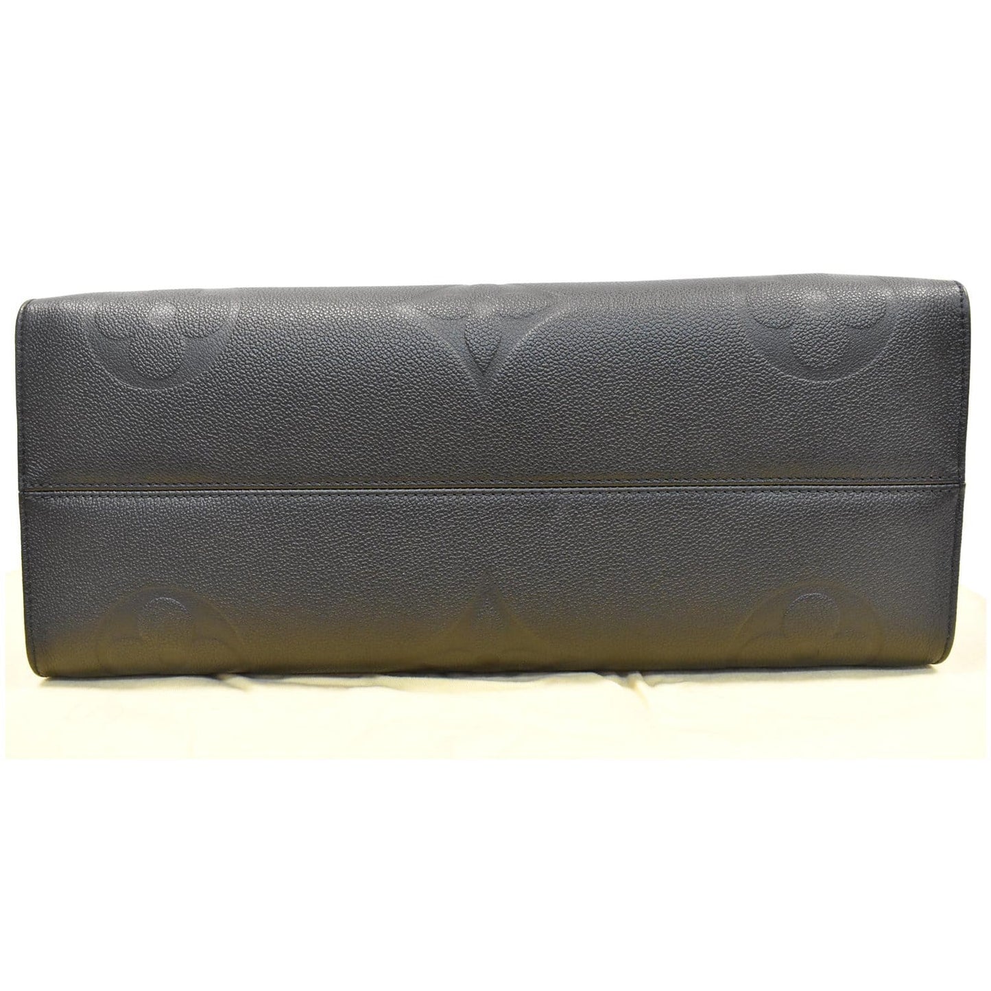 LOUIS VUITTON Onthego GM Monogram Empreinte Shoulder Bag Black