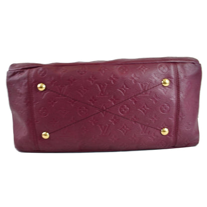 LOUIS VUITTON Artsy MM Empreinte Leather Shoulder Bag Mulberry