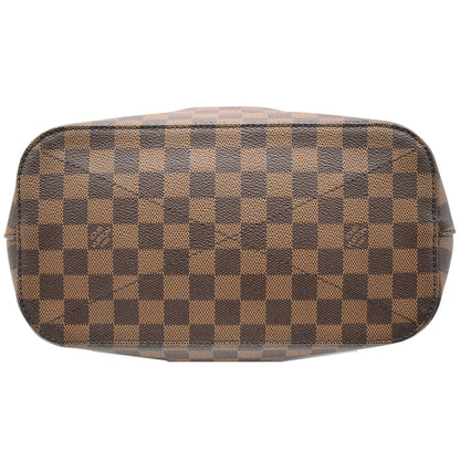 LOUIS VUITTON Siena MM Damier Ebene Shoulder Bag Brown