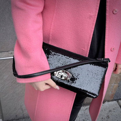 Miu Miu Black Embellished Shoulder Bag