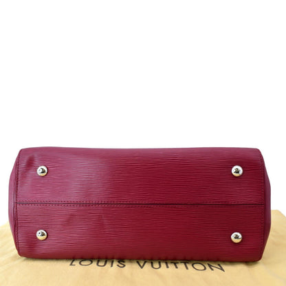 LOUIS VUITTON Marly MM Epi Leather Shoulder Bag Red