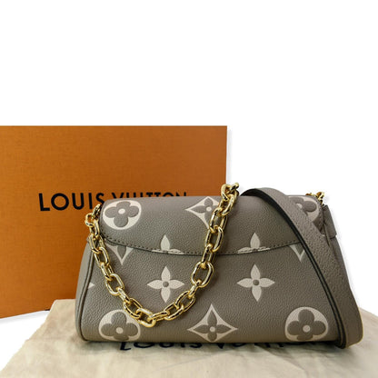 LOUIS VUITTON Favorite NM Monogram Empreinte Shoulder Bag Bicolor